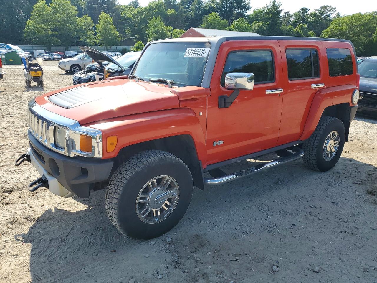 2008 Hummer H3 Alpha, VIN 5GTEN13L988154361 — Front end
