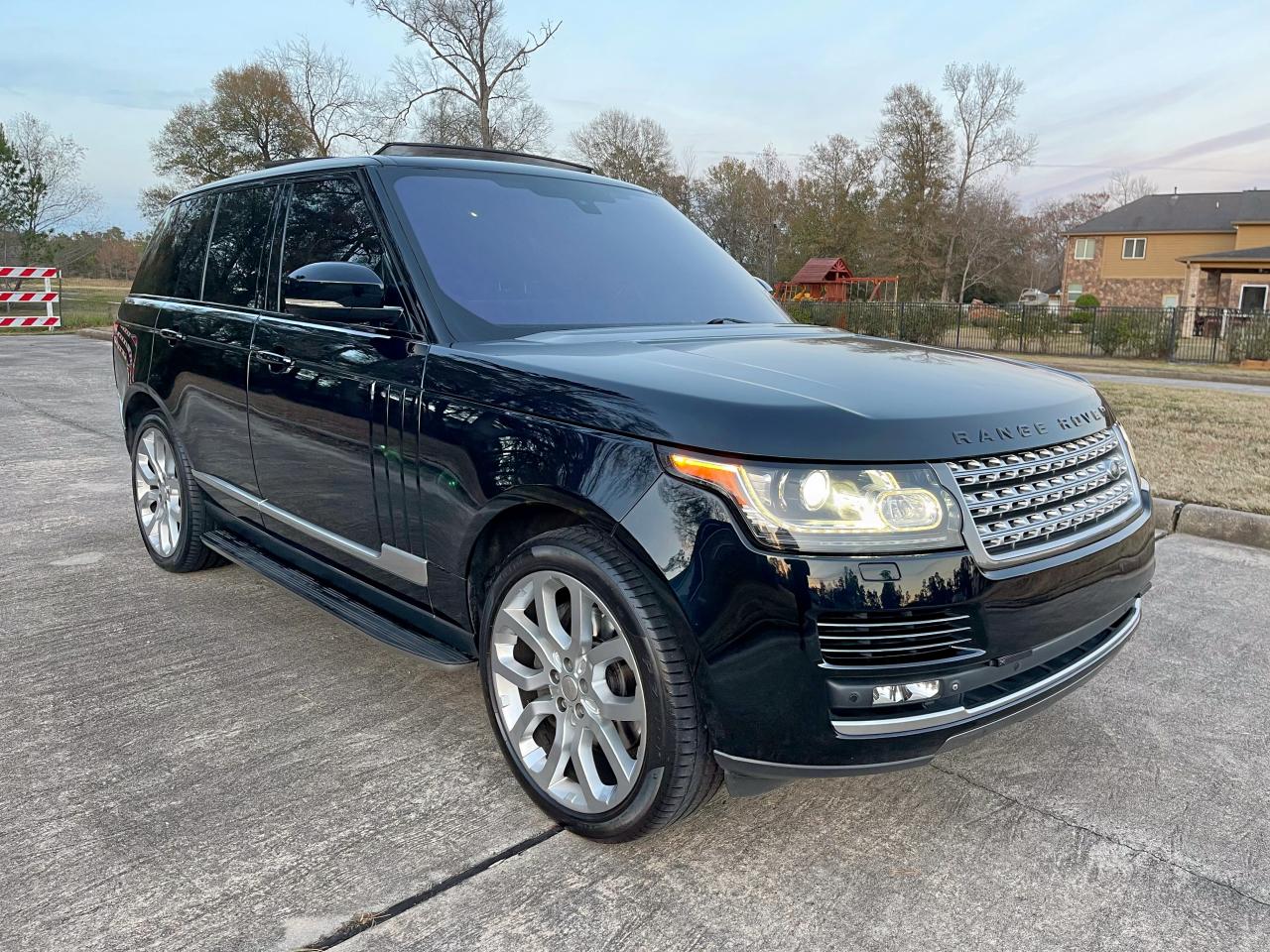 2014 Land Rover Range Rover Supercharged, VIN SALGS2TF6EA155229 — Prior damage history