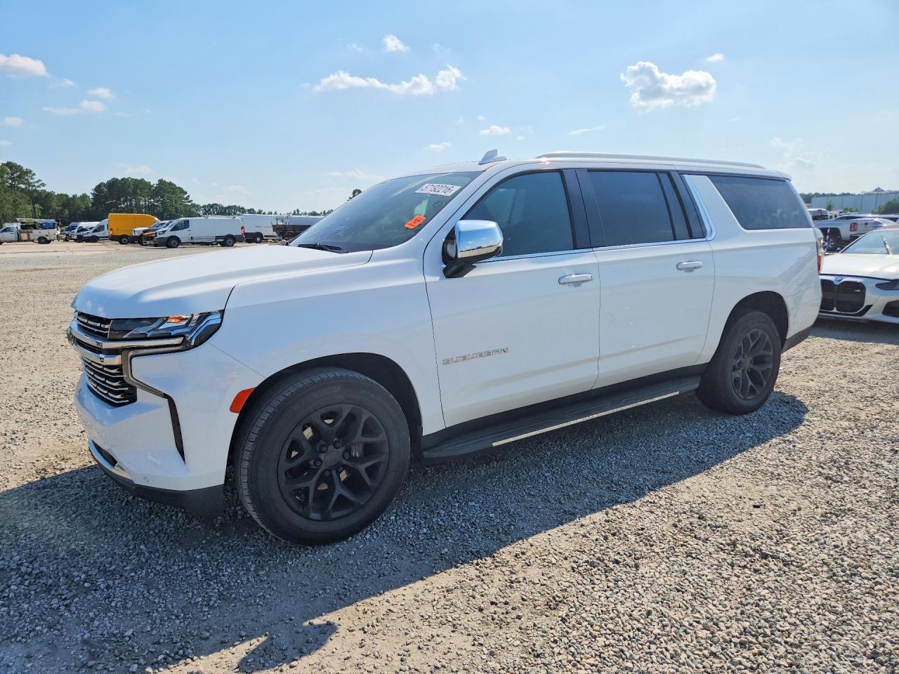 2022 Chevrolet Suburban Premier, VIN 1GNSCFKD9NR120800 — Burn