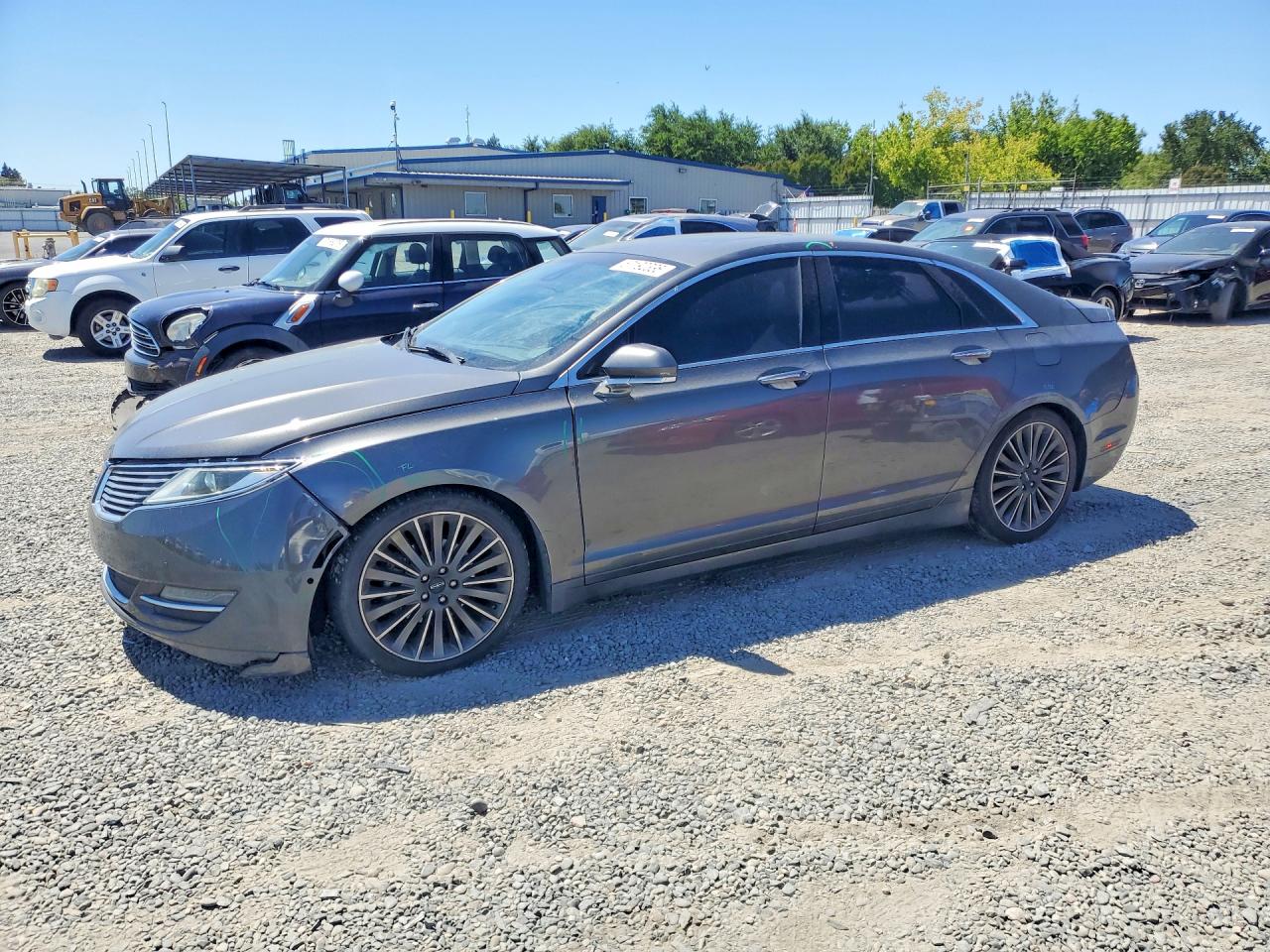 2016 Lincoln MKZ Hybrid, VIN 3LN6L2LU0GR615715 — Vandalism