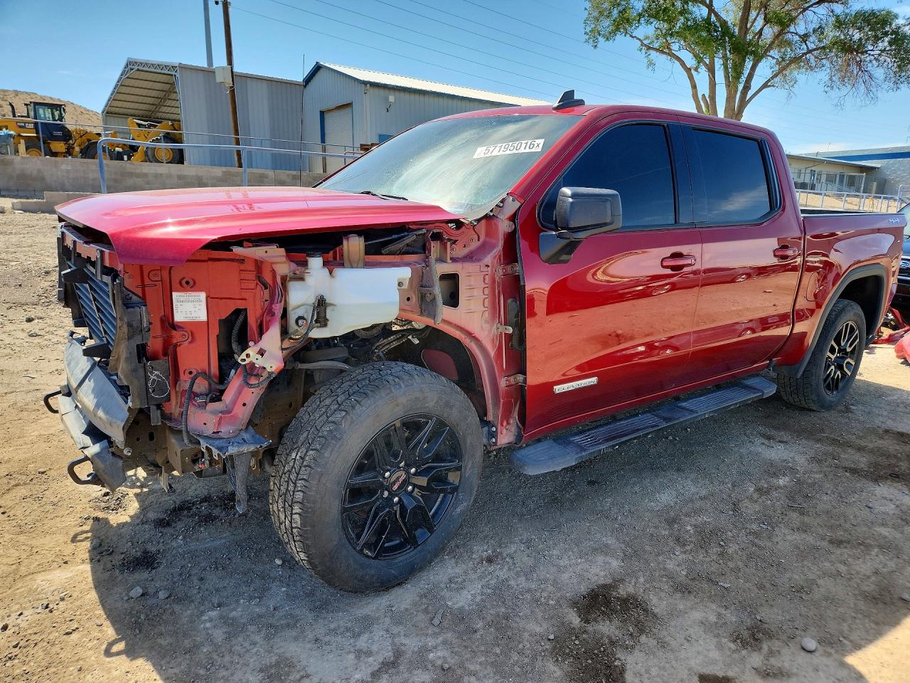 2021 GMC Sierra 1500 Elevation, VIN 3GTP9CEK2MG460245 — Front end