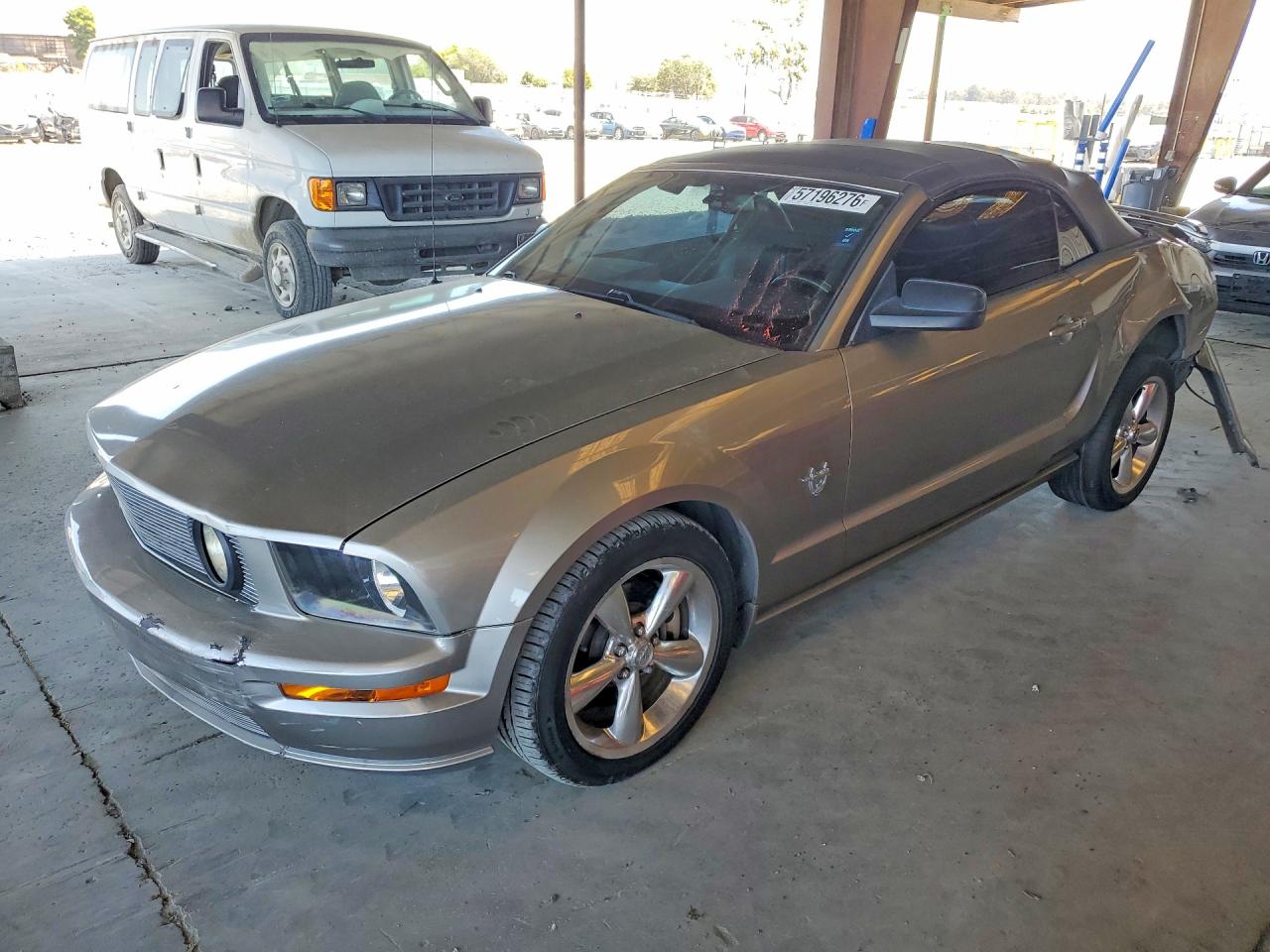 2009 Ford Mustang GT, VIN 1ZVHT85HX95105617 — Rear end