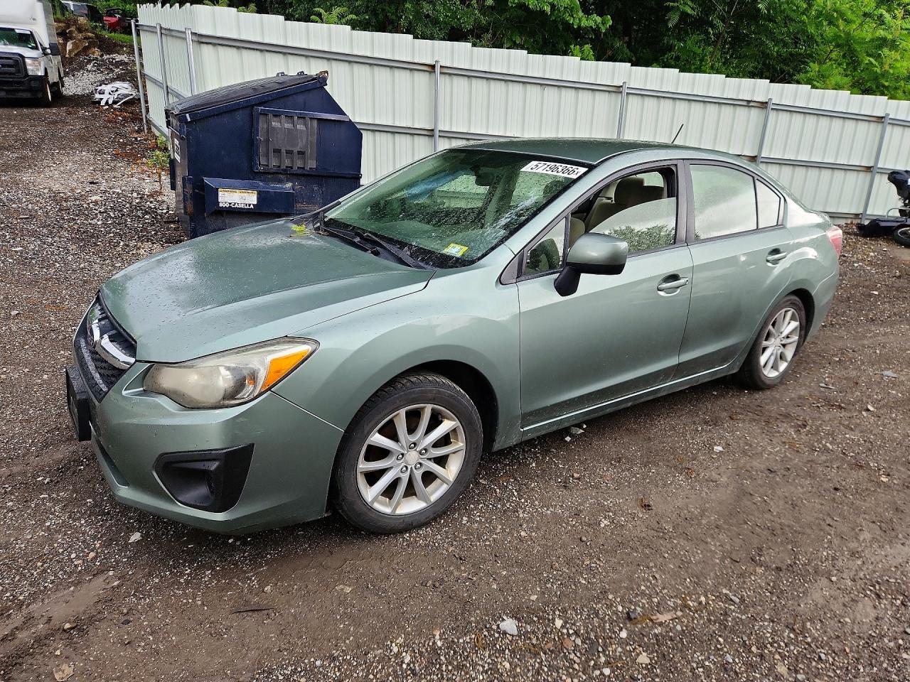 2014 Subaru Impreza Premium, VIN JF1GJAC69EH013913 — Side