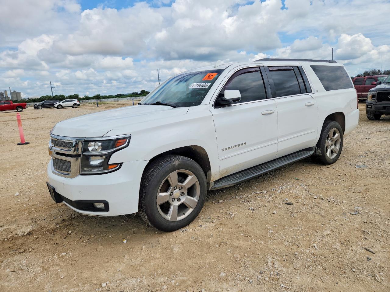 2016 Chevrolet Suburban LT, VIN 1GNSCHKC5GR403510 — Rear end