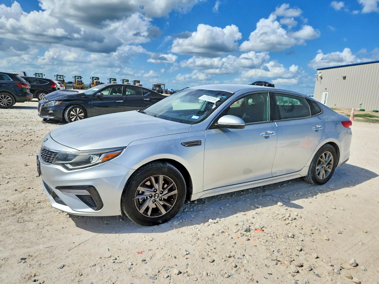 2019 Kia Optima LX, VIN 5XXGT4L35KG282091 — Vandalism