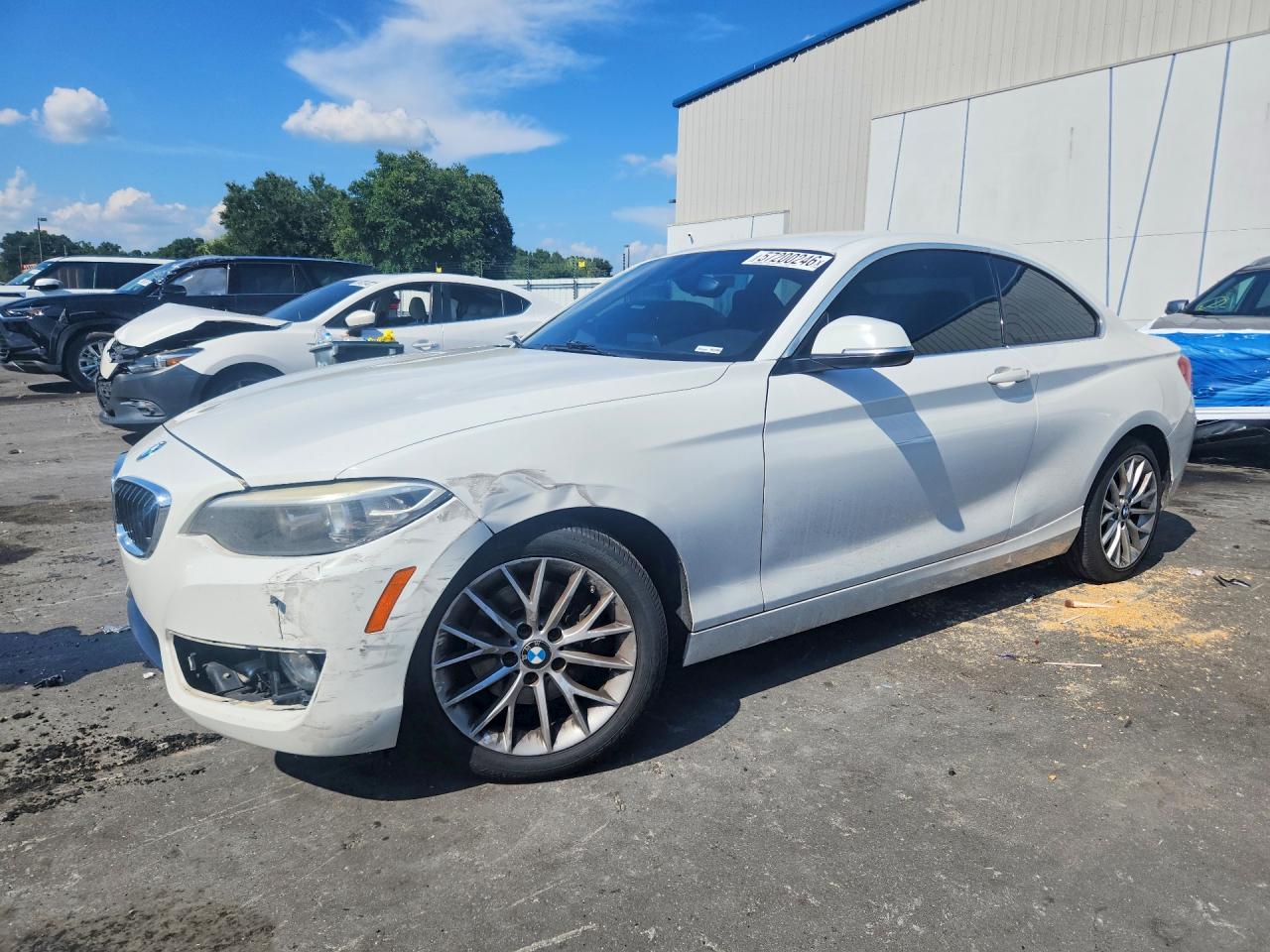 2016 BMW 2 Series 228i, VIN WBA1F9C56GV546634 — Front end