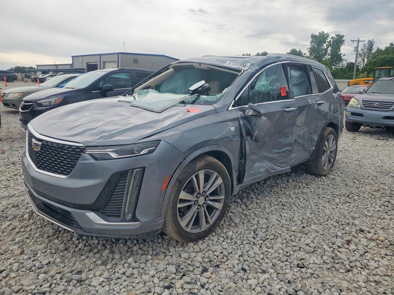 2020 Cadillac XT6 AWD Premium Luxury, VIN 1GYKPDRS5LZ211625 — Rollover