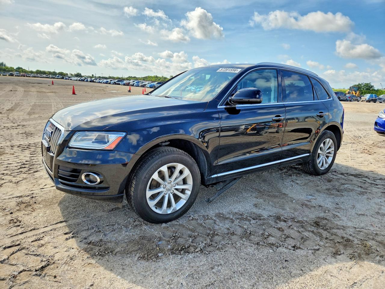 2016 Audi Q5 Premium Plus, VIN WA1L2AFP7GA007415 — Water / flood