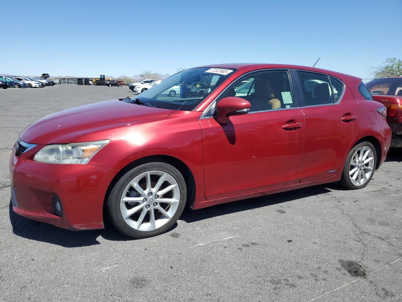 2012 Lexus CT 200h, VIN JTHKD5BH3C2084254 — Mechanical
