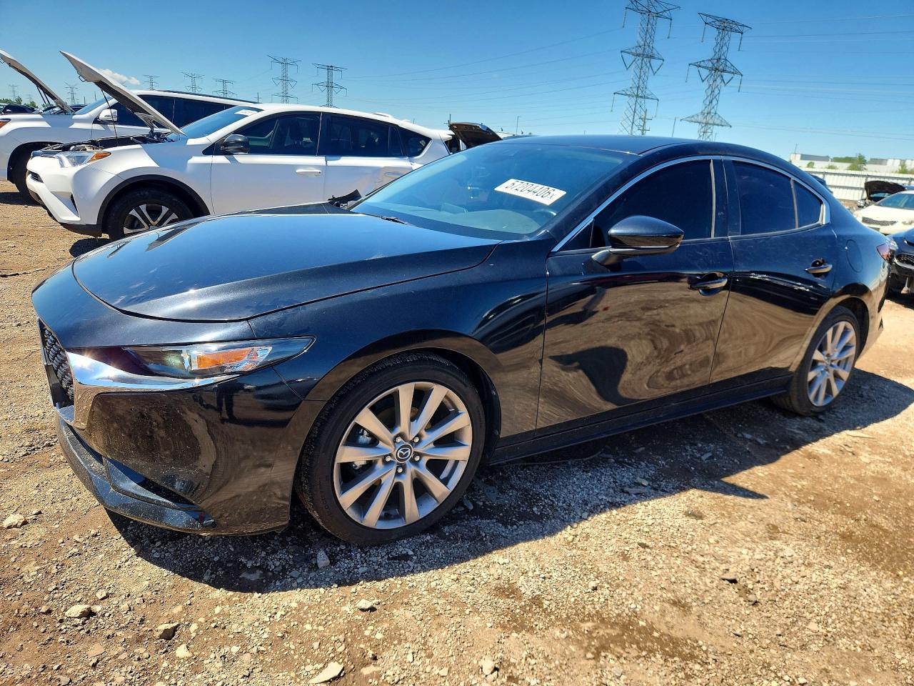 2019 Mazda 3 Select, VIN JM1BPACL9K1110686 — Front end
