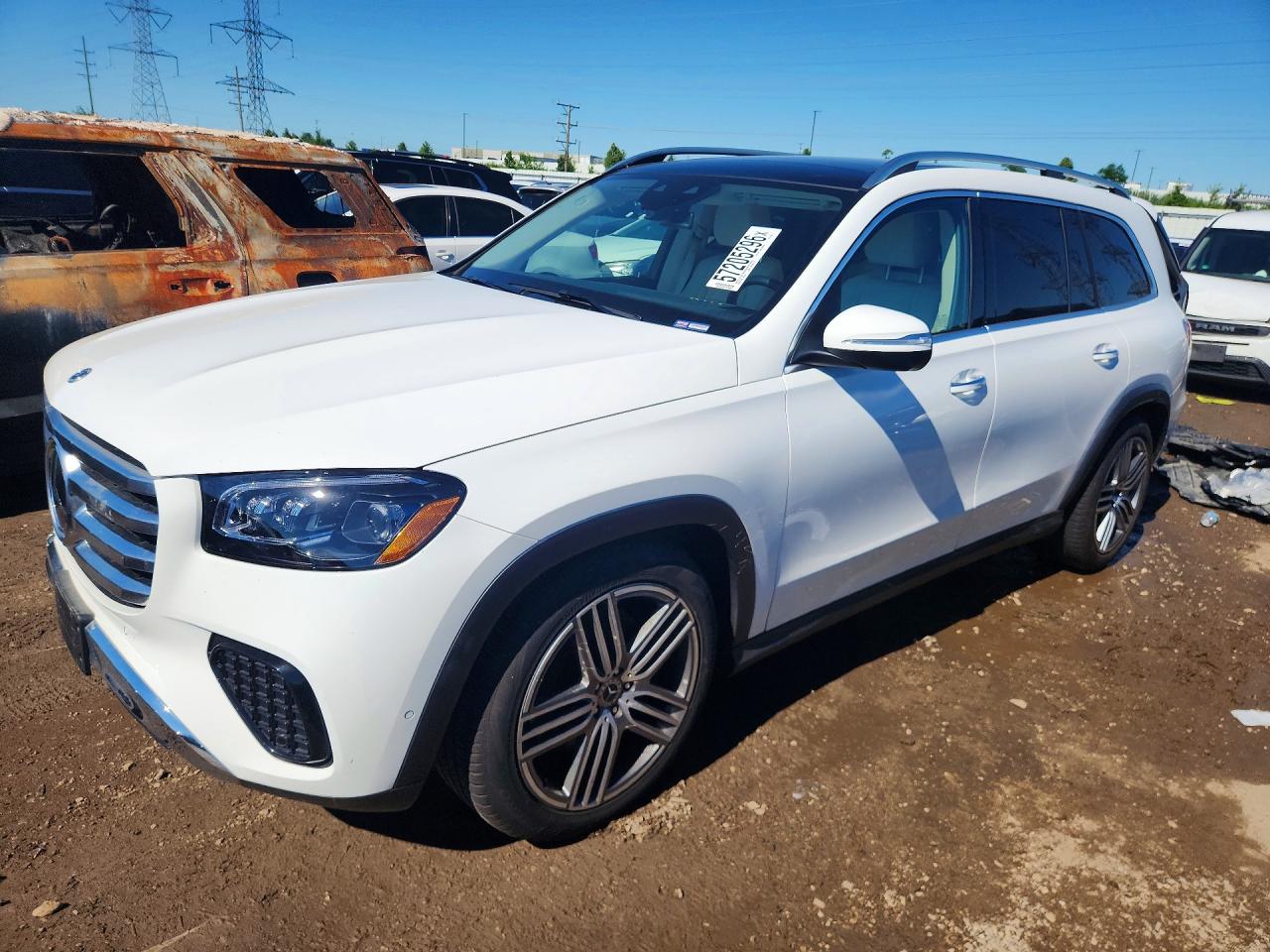 2025 Mercedes-Benz GLS 450, VIN 4JGFF5KE5SB429975 — Undercarriage