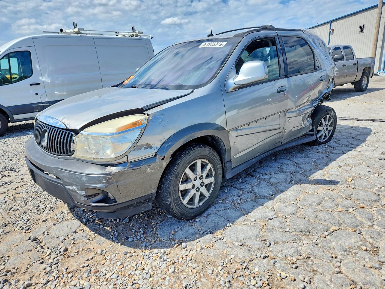 2004 Buick Rendezvous, VIN 3G5DA03E94S597435 — Rear end
