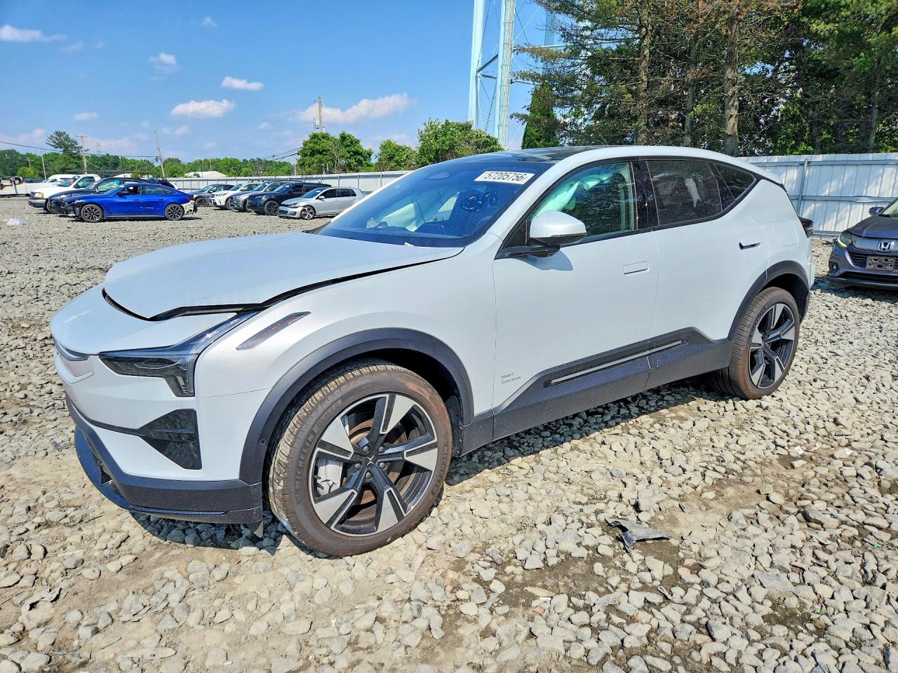 2025 Polestar 3, VIN 7SYEA3YB1SG031741 — Side