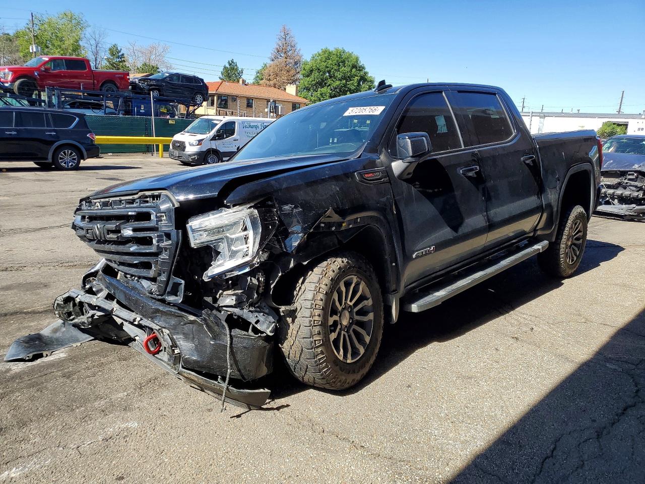 2019 GMC Sierra 1500 AT4, VIN 1GTP9EEL1KZ162528 — Side