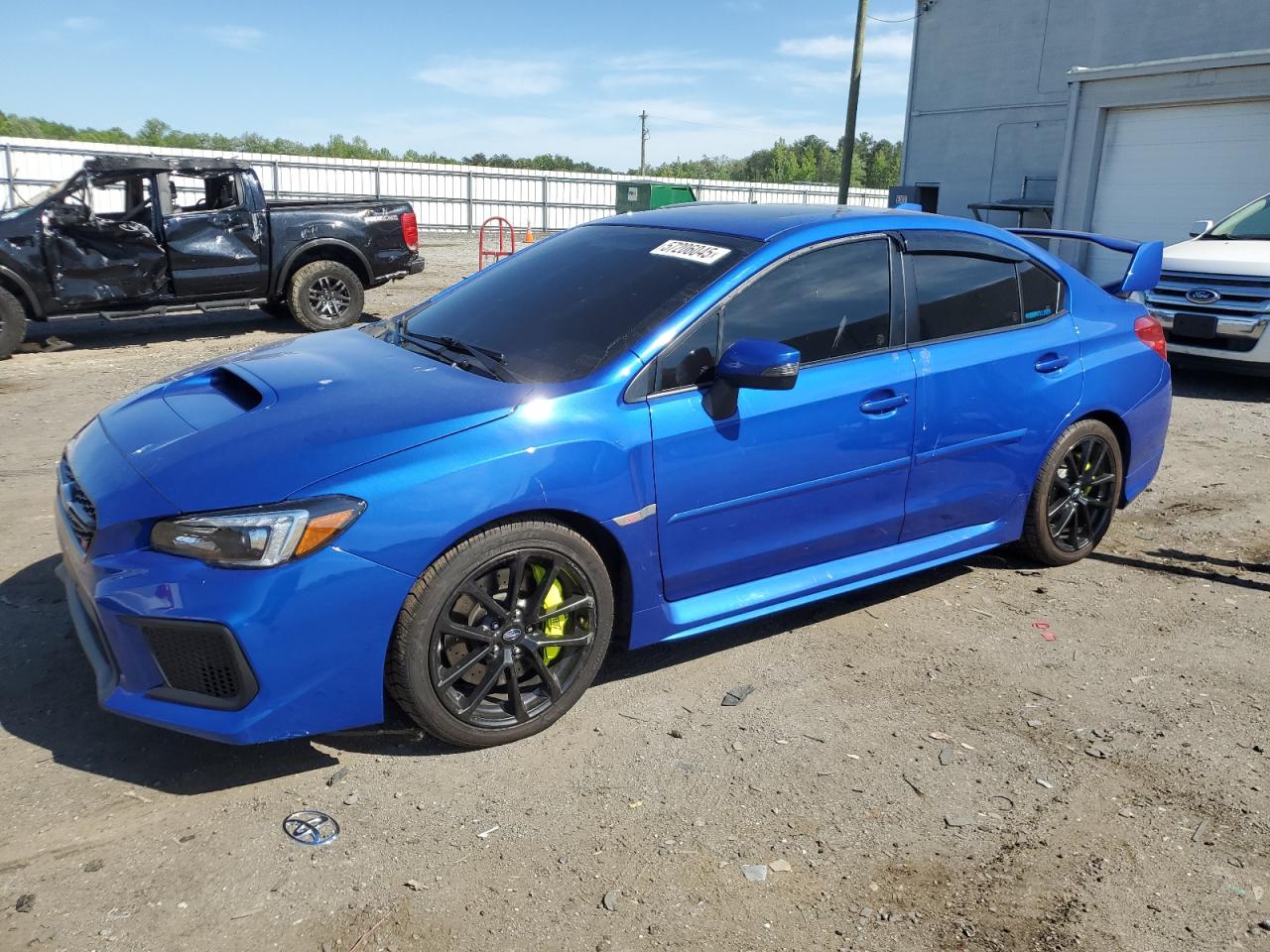 2019 Subaru WRX STI Limited, VIN JF1VA2Y66K9825004 — Partial repair