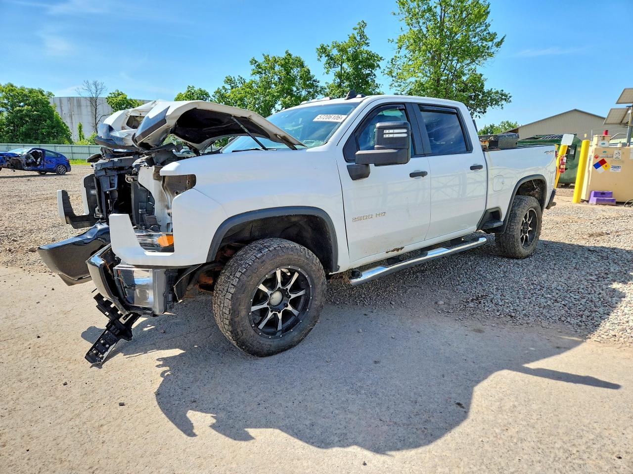 2020 Chevrolet Silverado 2500HD Custom, VIN 1GC4YME76LF109314 — Front end