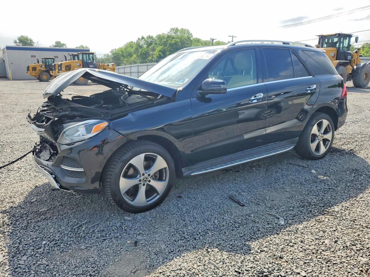 2018 Mercedes-Benz GLE 350, VIN 4JGDA5HB2JB178317 — Front end