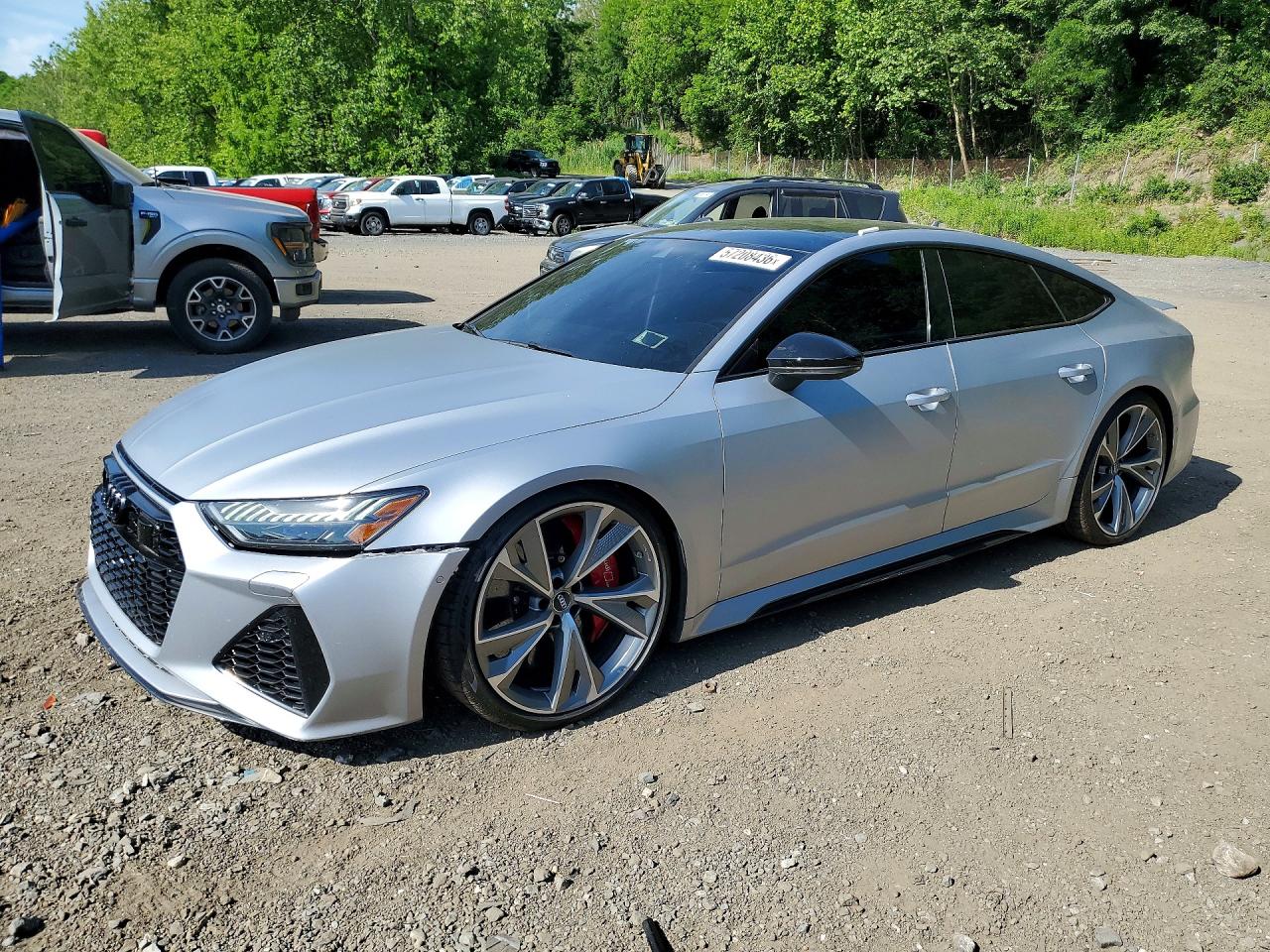 2021 Audi RS 7, VIN WUAPCBF24MN901264 — Front end