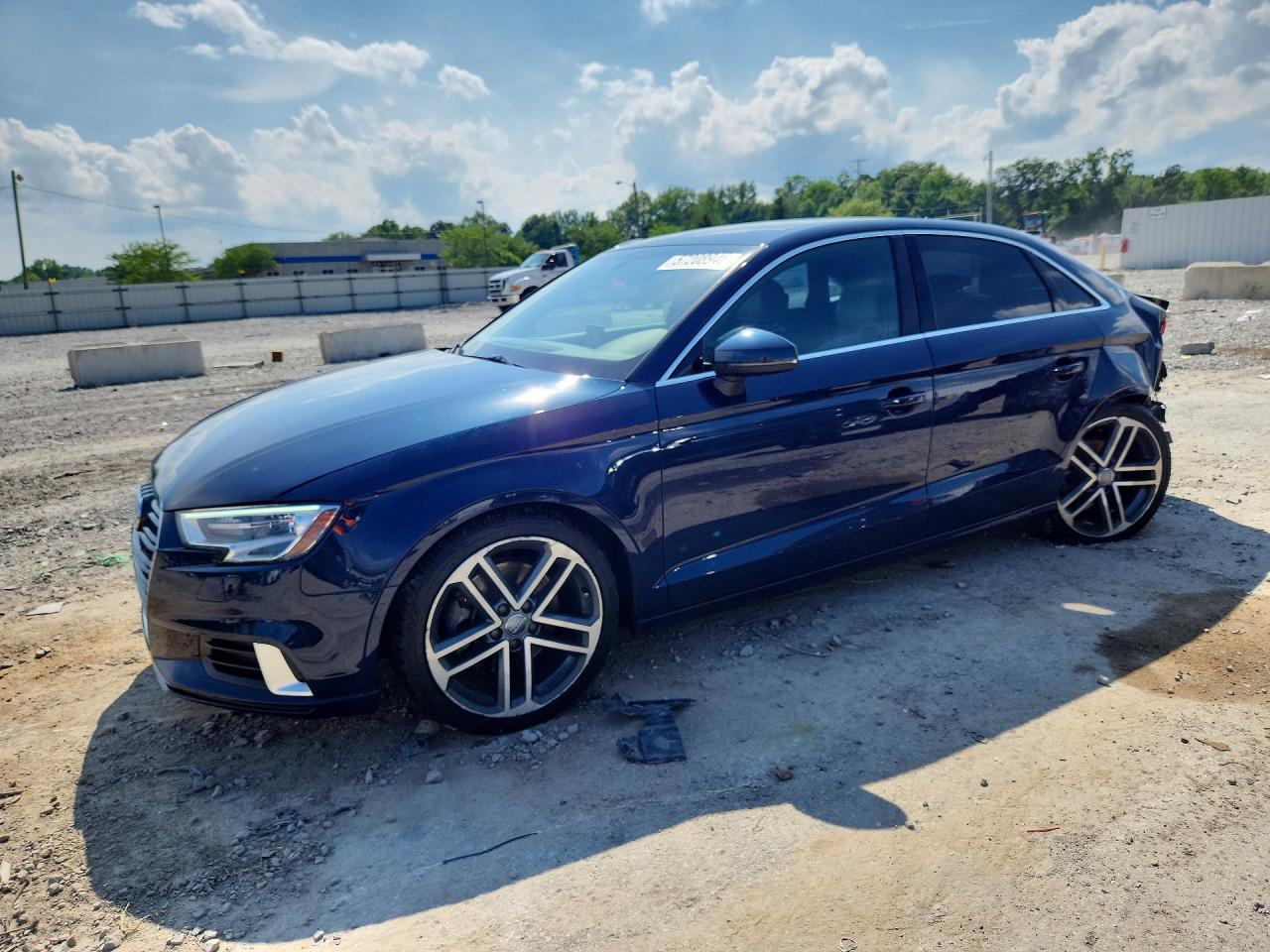 2019 Audi A3 Premium, VIN WAUAUGFF7K1025601 — Rear end