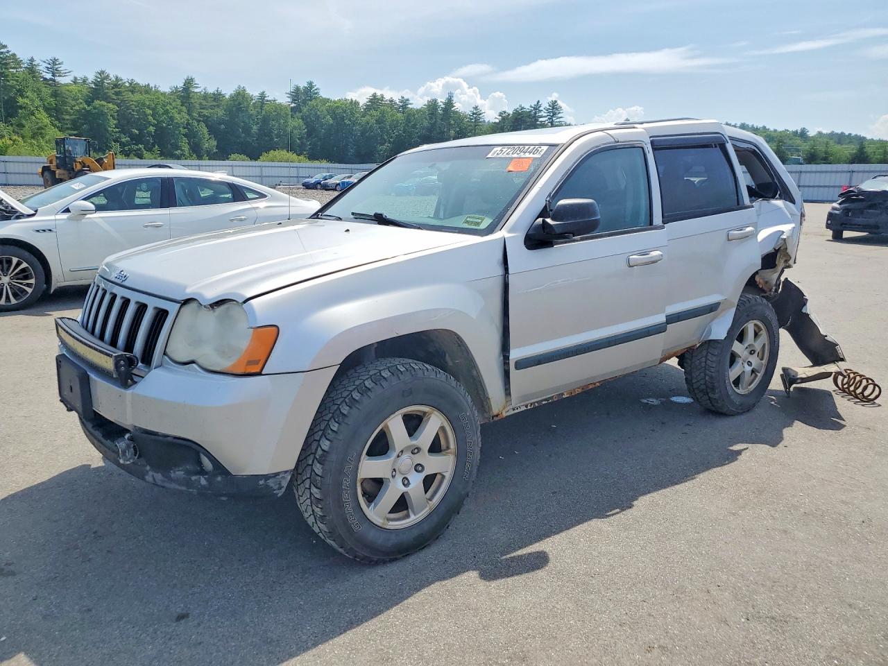 2008 Jeep Grand Cherokee Laredo, VIN 1J8GR48K98C200623 — Rear end