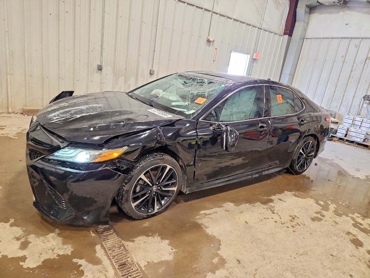 2019 Toyota Camry XSE, VIN 4T1BZ1HK1KU027385 — Rollover