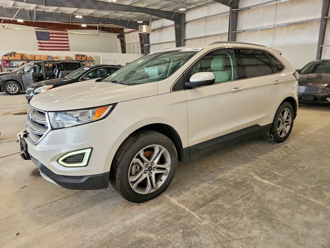 2015 Ford Edge Titanium, VIN 2FMTK4K96FBB35304 — Перед