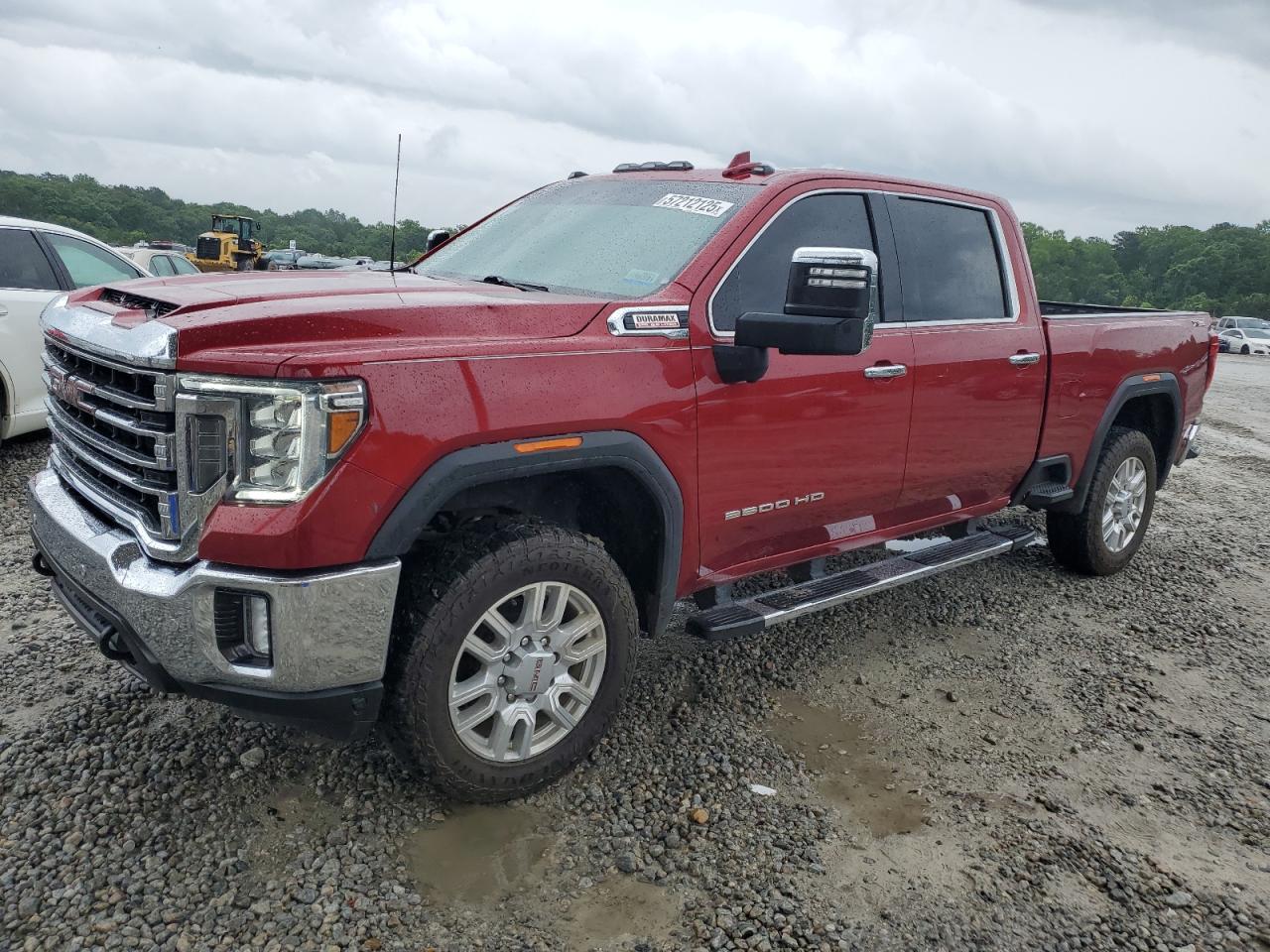 2023 GMC Sierra 2500HD SLT, VIN 1GT49NEY1PF187534 — Vandalism