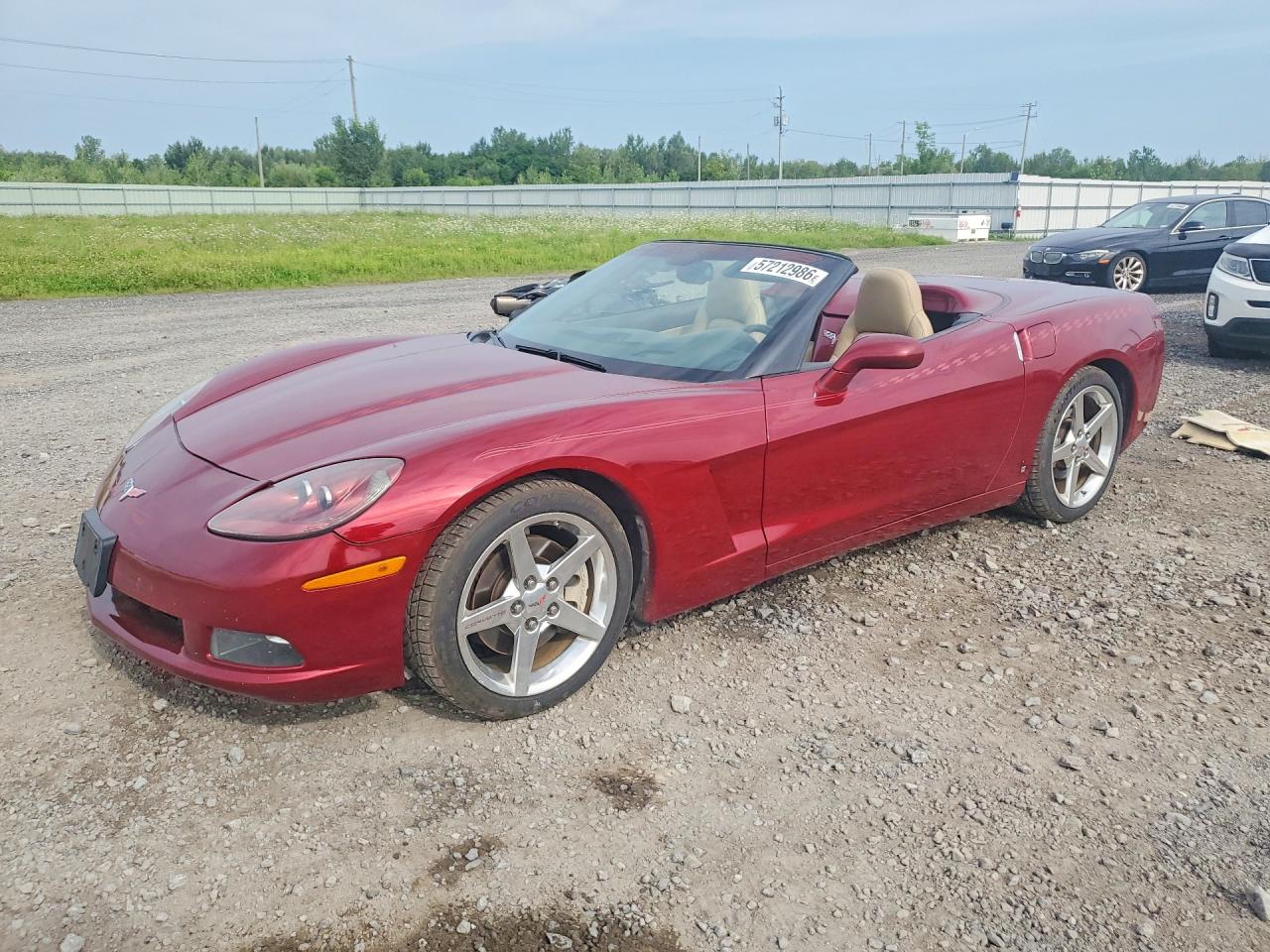 2007 Chevrolet Corvette, VIN 1G1YY36U475116430 — Перед