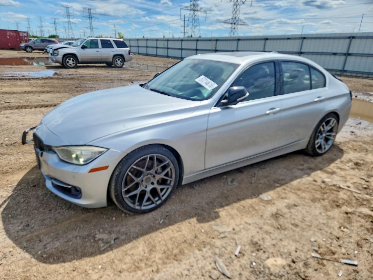 2013 BMW 3 Series ActiveHybrid 3, VIN WBA3F9C53DF145301 — Rear end