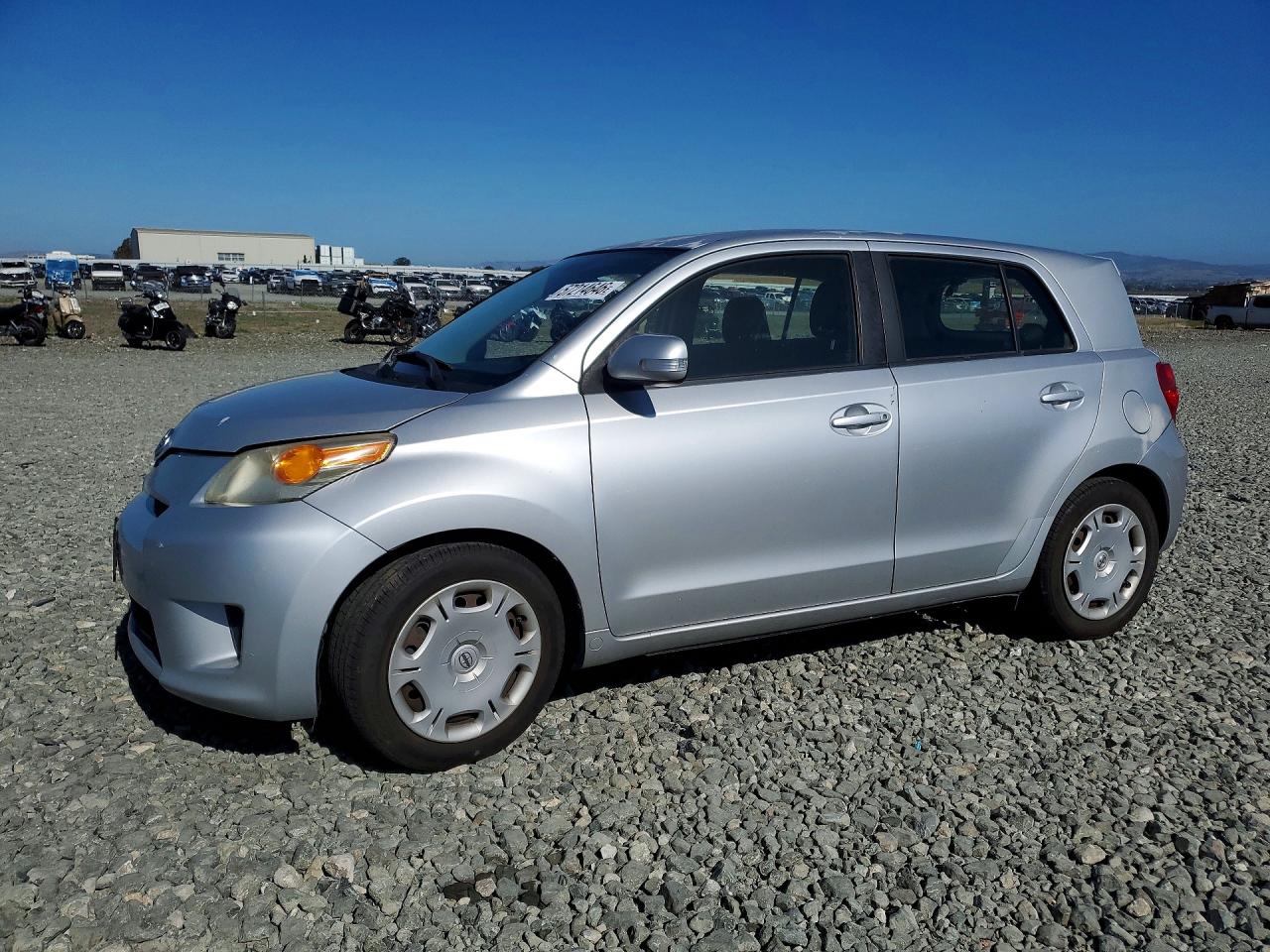 2010 Scion xD, VIN JTKKU4B44A1005419 — Rear end