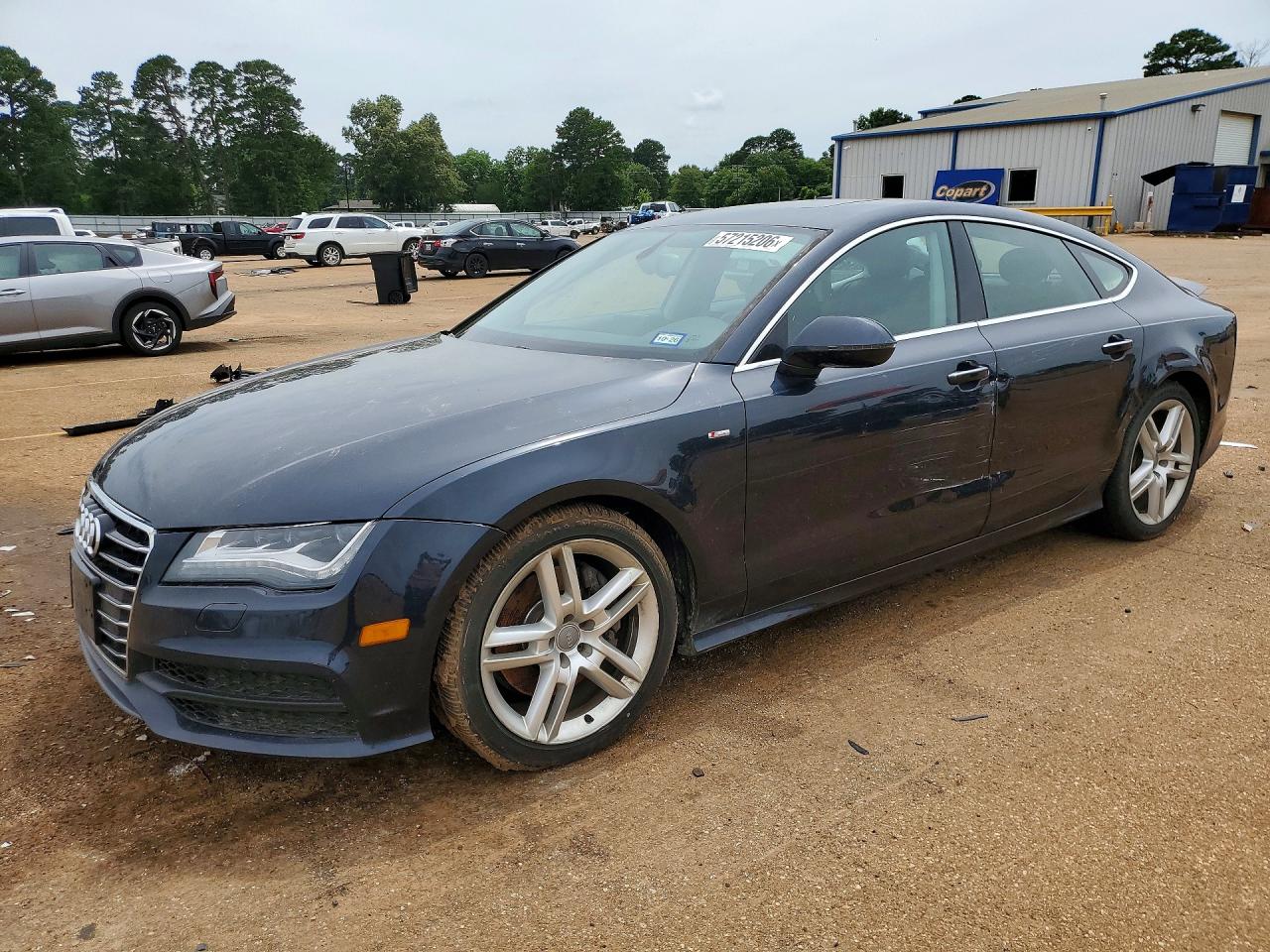 2014 Audi A7 Prestige, VIN WAU2MAFC7EN041253 — Бок