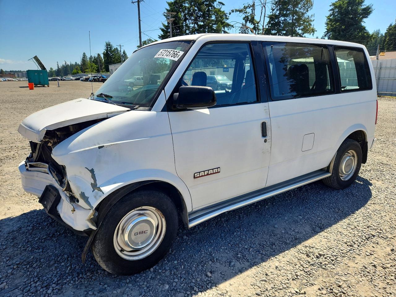 1991 GMC Safari, VIN 1GKDM15Z3MB517892 — Front end