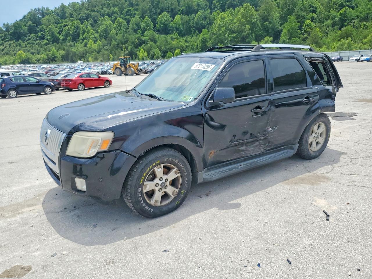 2010 Mercury Mariner Premier, VIN 4M2CN9HGXAKJ26709 — Rear end