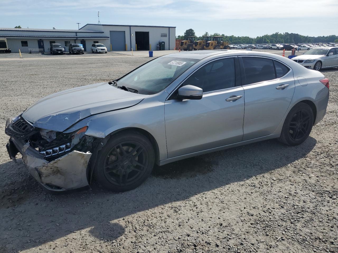 2017 Acura TLX Technology, VIN 19UUB1F52HA000609 — Перед