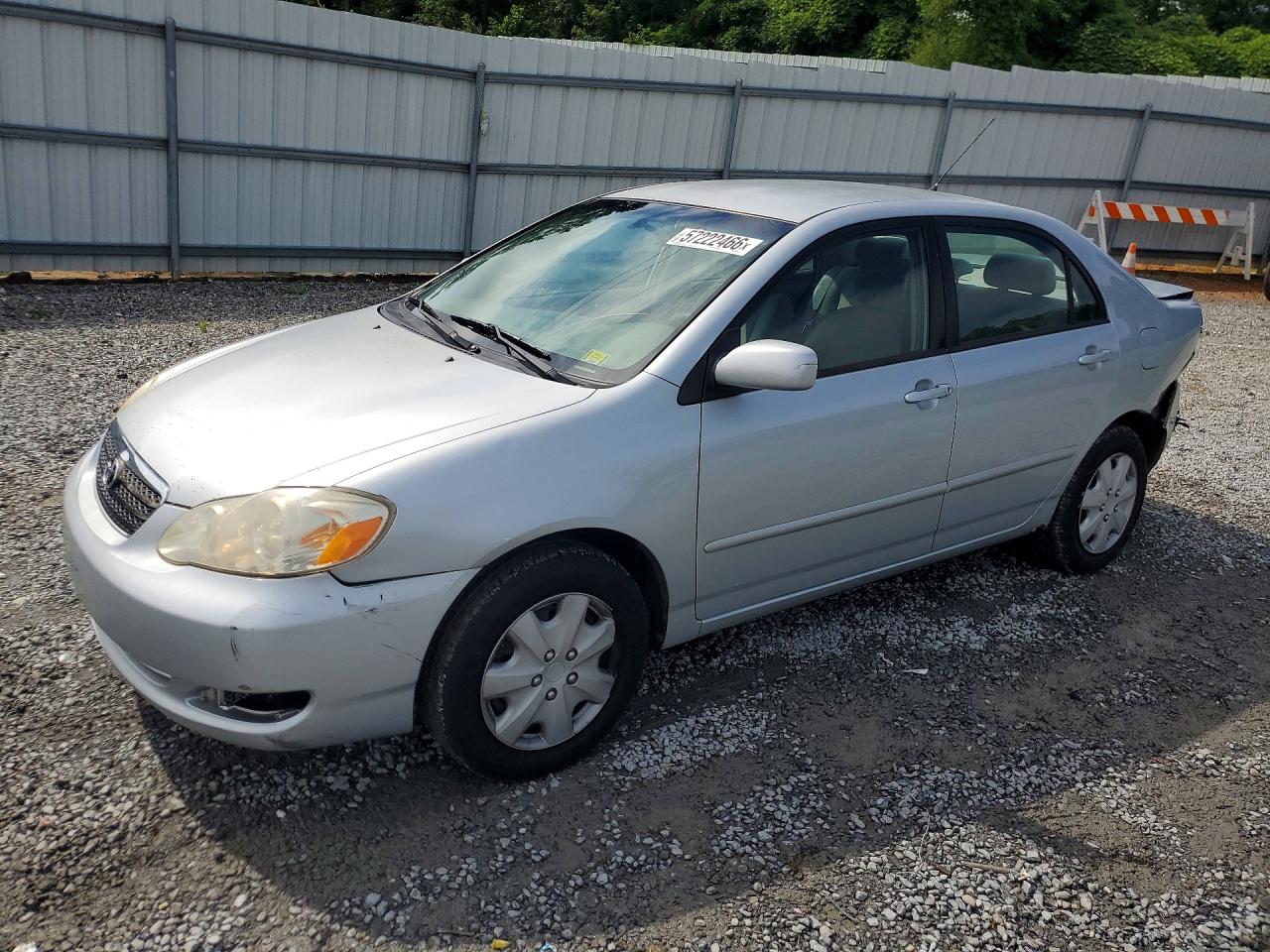 2008 Toyota Corolla CE, VIN 1NXBR32E28Z995258 — Rear end