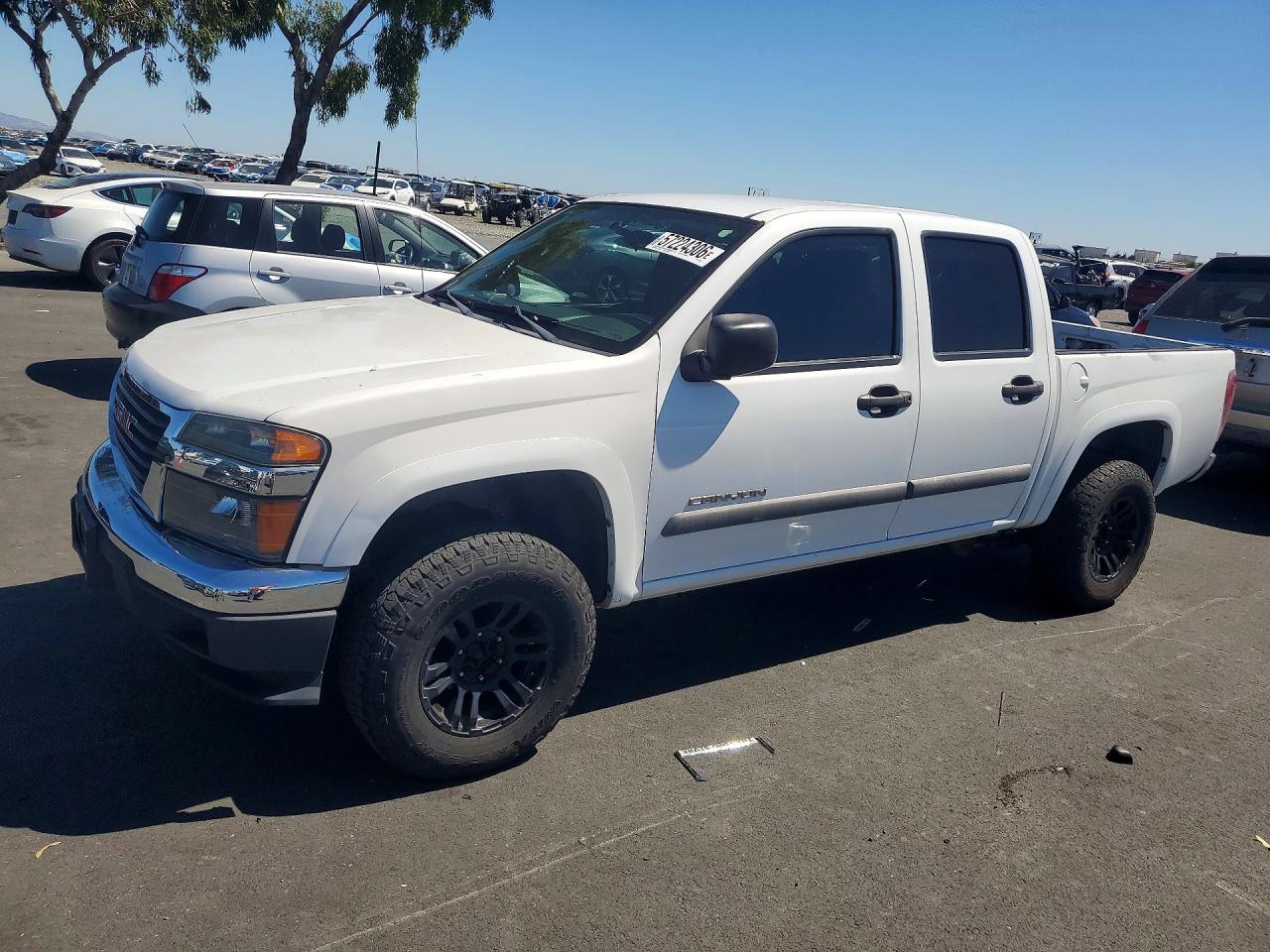 2004 GMC Canyon 1SF SLE Z71, VIN 1GTDT136648130984 — Мелкие вмятины и царапины