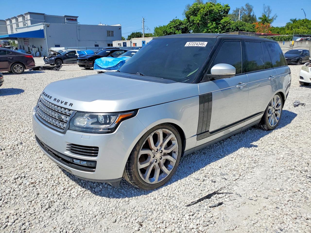 2014 Land Rover Range Rover Supercharged, VIN SALGS2EFXEA146210 — Water / flood