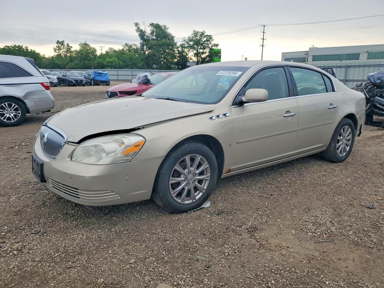 2009 Buick Lucerne CXL, VIN 1G4HD57M99U135573 — Front end