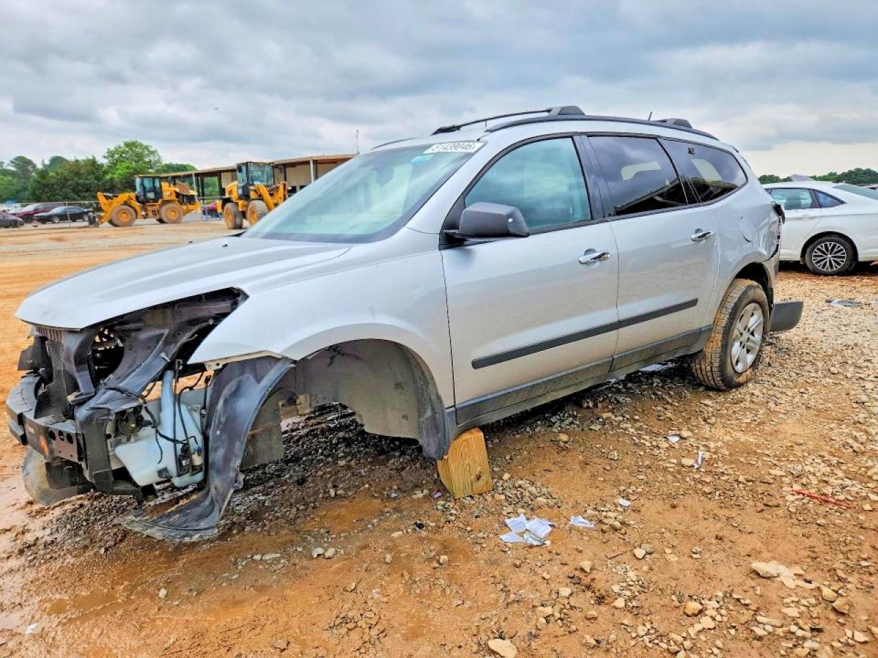 2016 Chevrolet Traverse LS, VIN 1GNKRFED2GJ321384 — Stripped