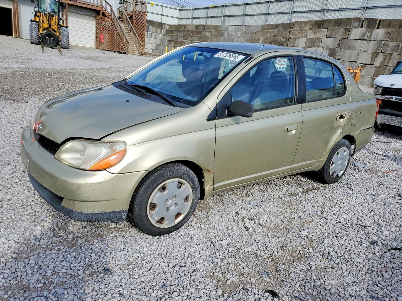 2002 Toyota ECHO, VIN JTDBT123720236385 — Rear end