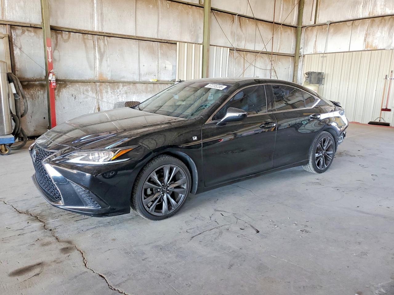 2021 Lexus ES 350 F Sport, VIN 58AGZ1B1XMU100271 — Rear end