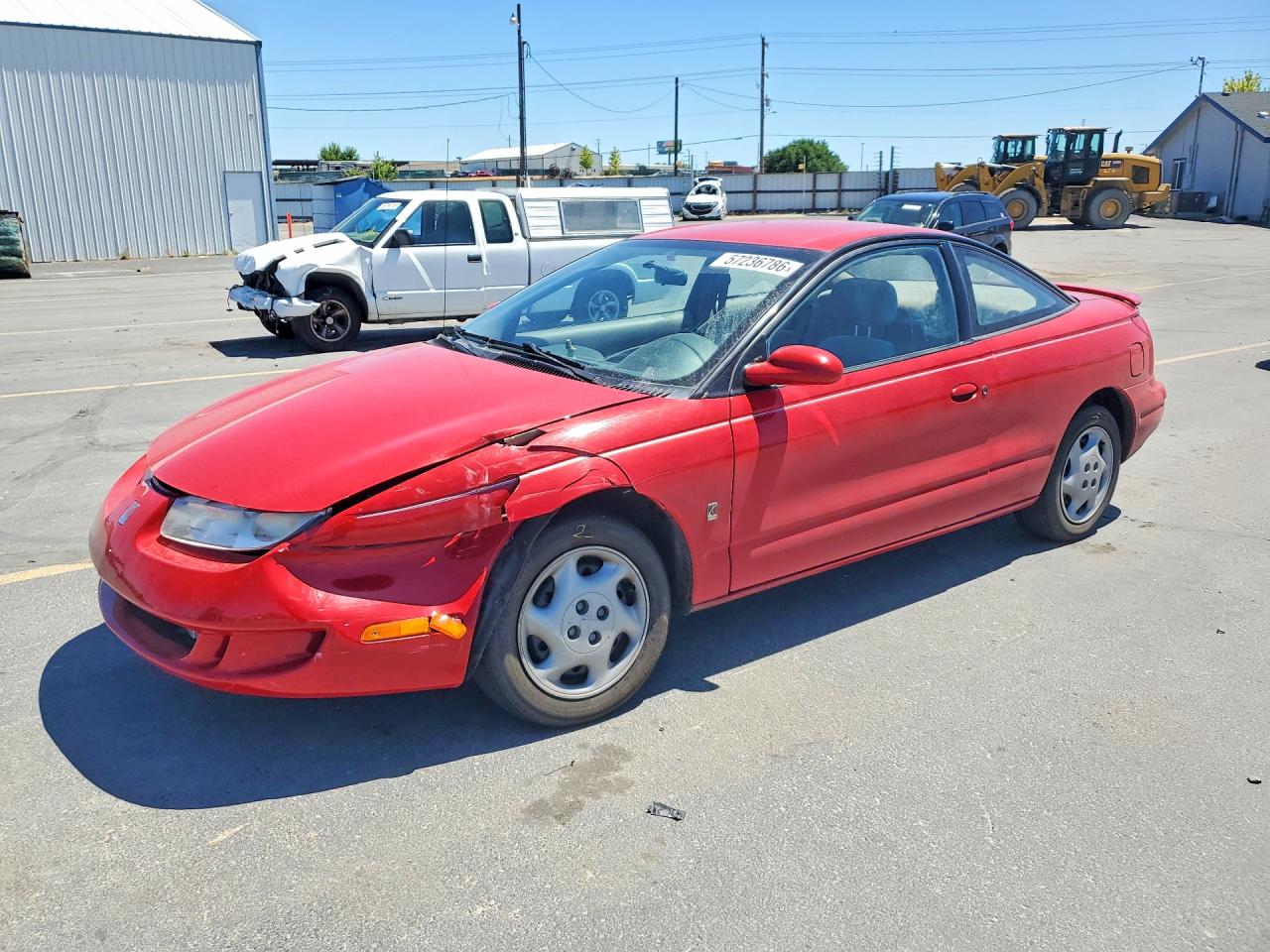 1998 Saturn SC, VIN 1G8ZH1270WZ233858 — Перед