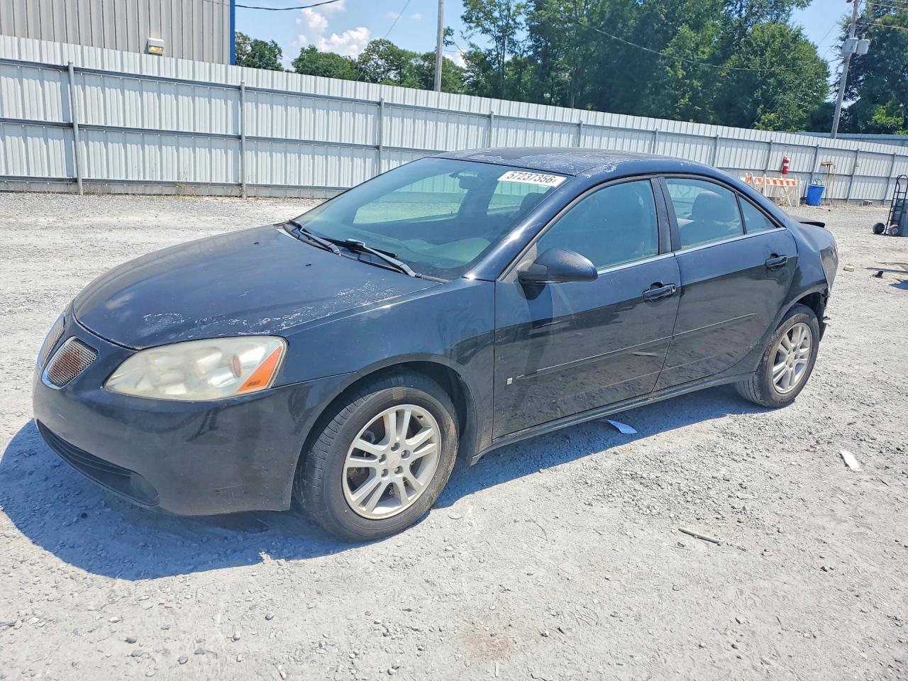 2006 Pontiac G6 6-Cyl, VIN 1G2ZG558664131597 — Rear end