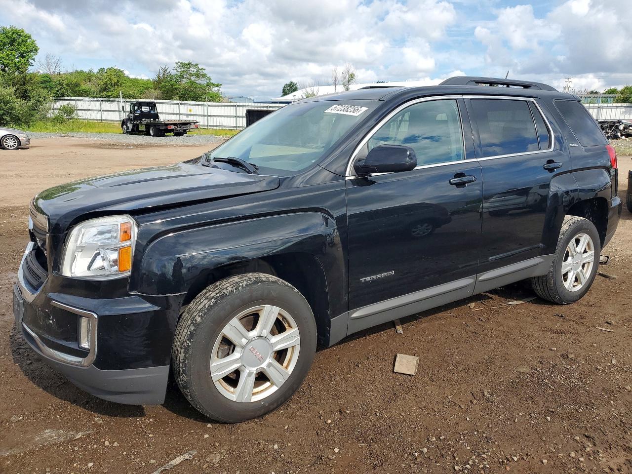 2016 GMC Terrain SLE, VIN 2GKFLNE33G6127963 — Front end