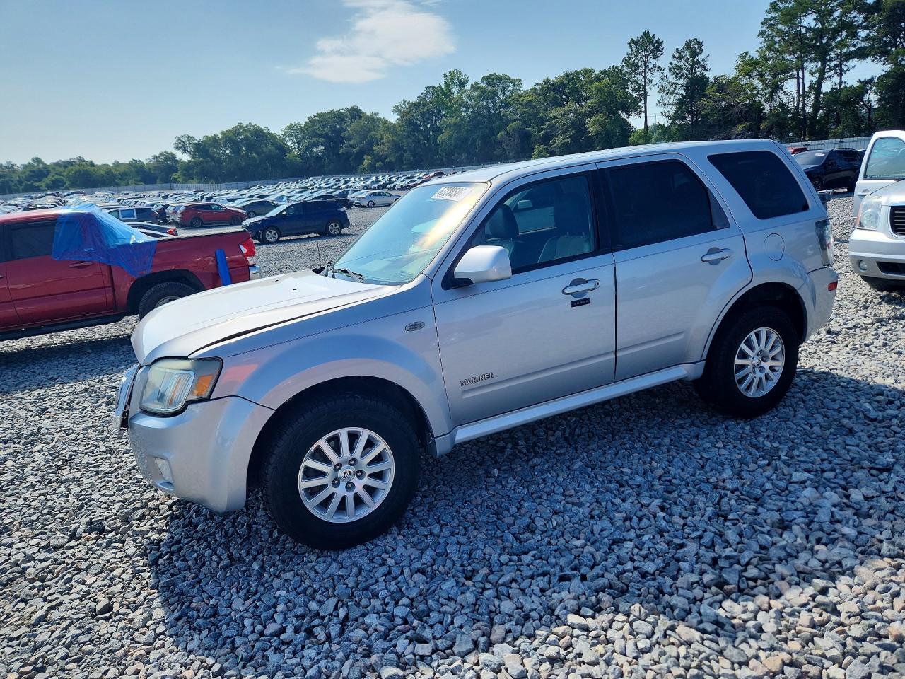2008 Mercury Mariner Premier, VIN 4M2CU87158KJ16979 — Перед