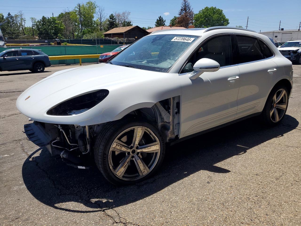 2022 Porsche Macan, VIN WP1AA2A51NLB07666 — Front end