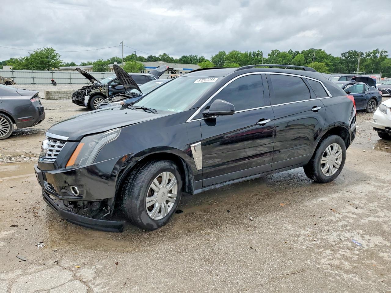 2014 Cadillac SRX, VIN 3GYFNAE39ES684805 — Undercarriage