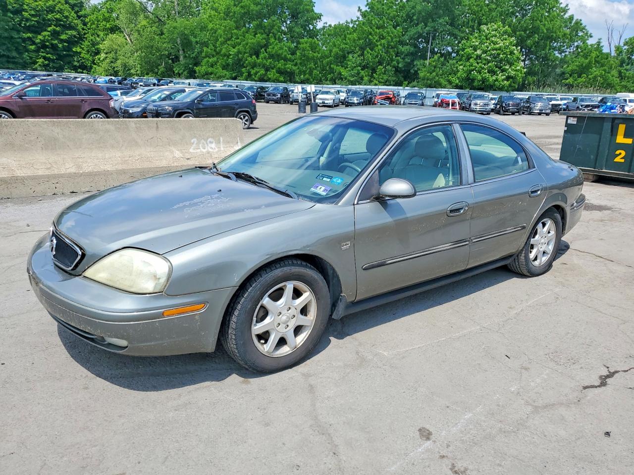 2002 Mercury Sable LS Premium, VIN 1MEFM55S72A618658 — Мелкие вмятины и царапины