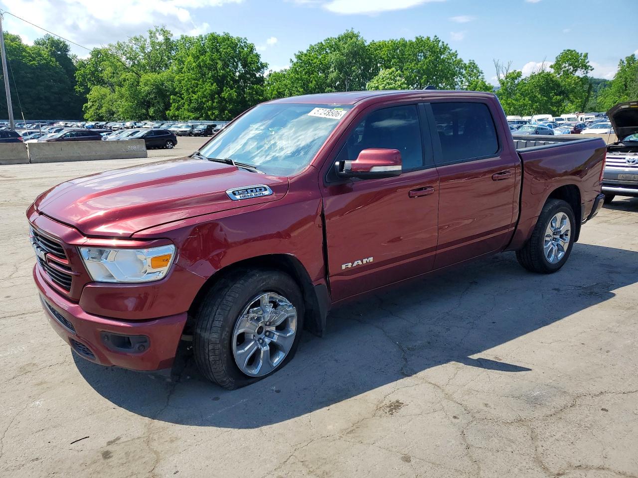 2020 Ram 1500 Big Horn, VIN 1C6SRFFTXLN407051 — Front end