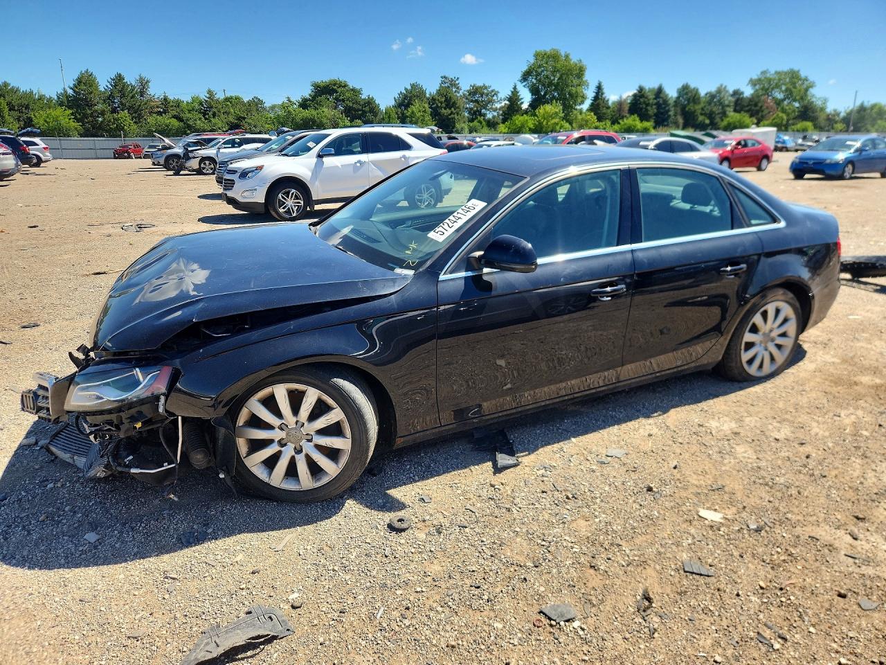 2009 Audi A4 Premium Plus, VIN WAUSF78K89N043374 — Front end